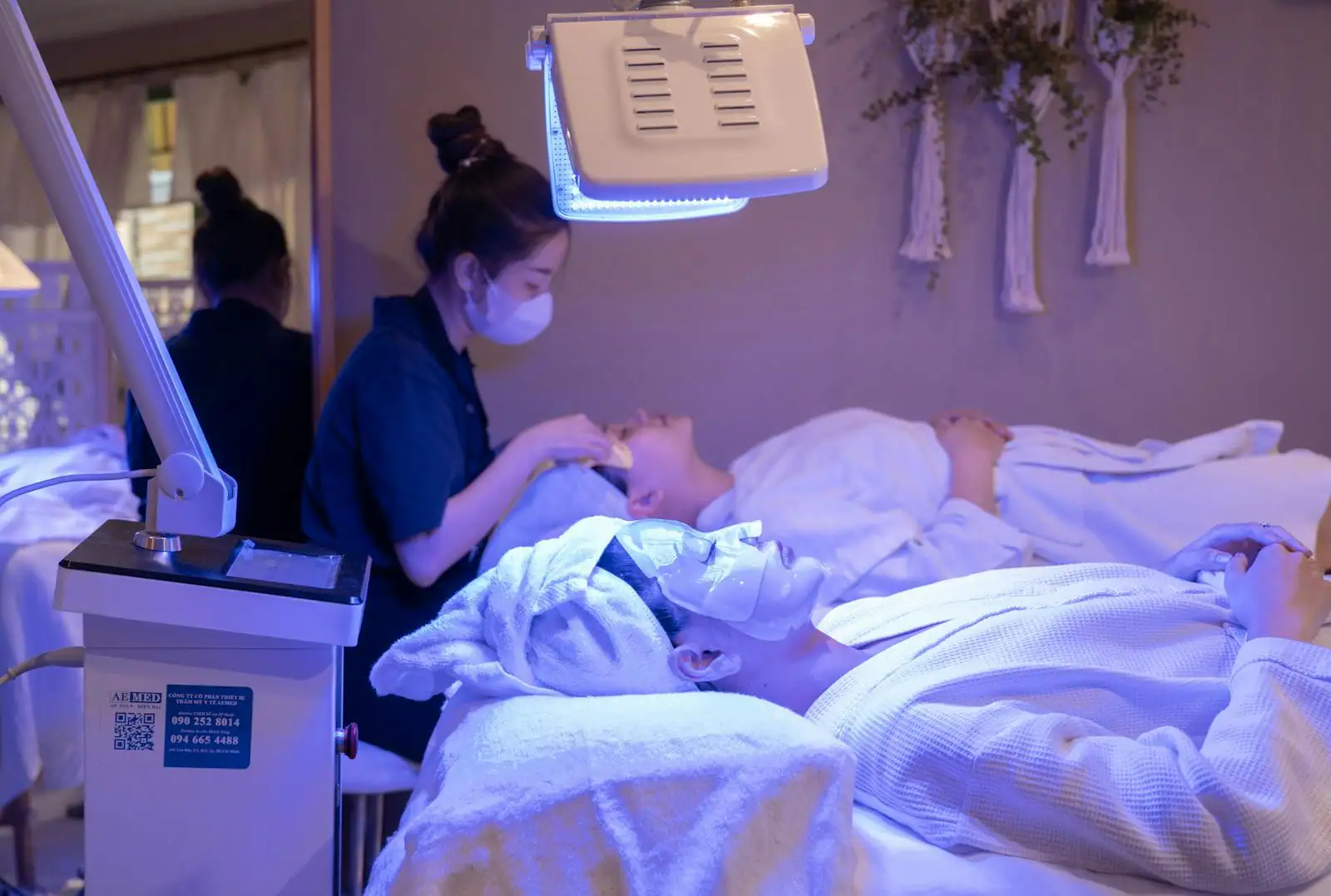 Illustration : CurrentBody : masque LED, photobiomodulation et budget réel